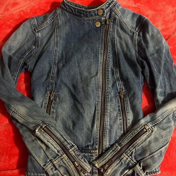 Mortal cycle denim Jacket - Picture 2 of 5